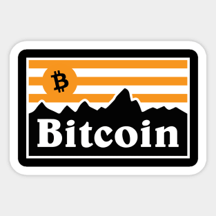 Bitcoin is King Sticker